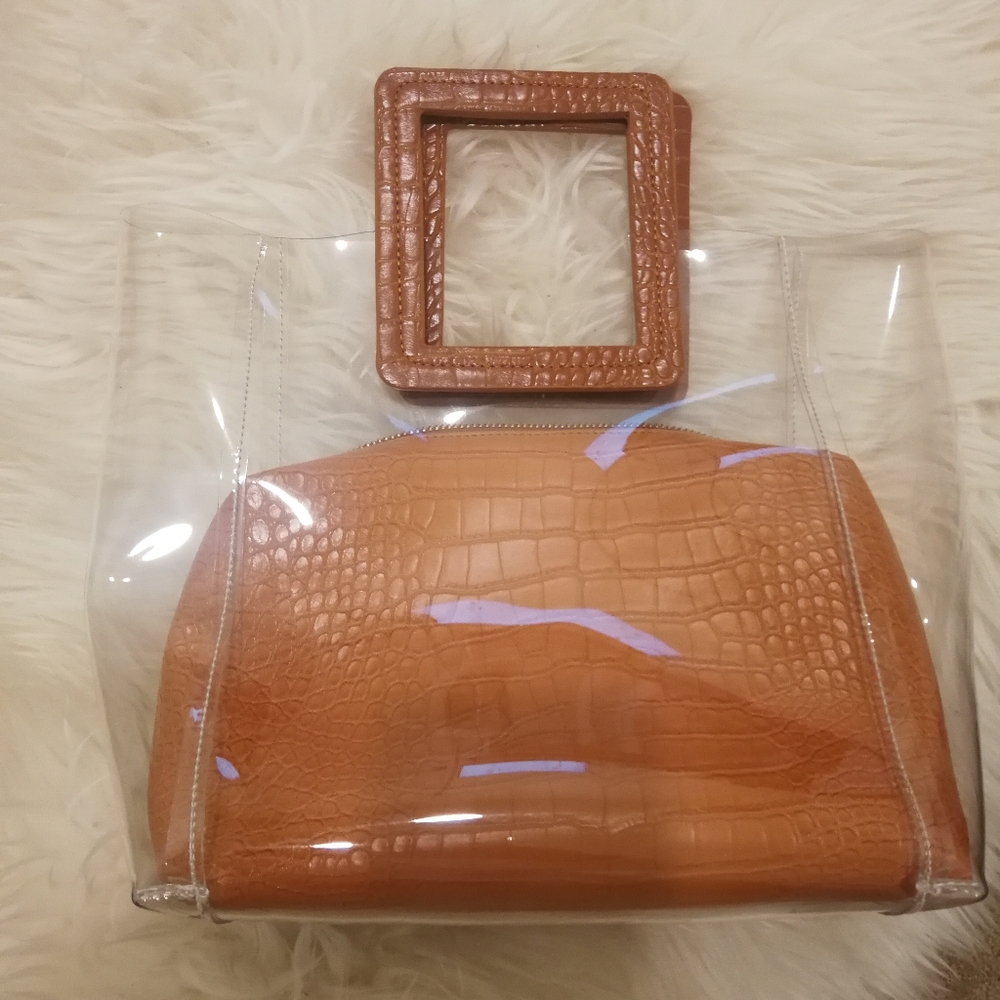 Fashion plastic tote bag